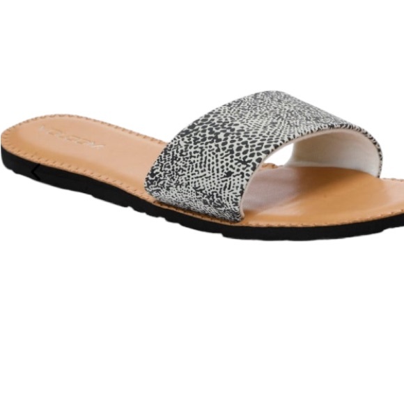 Volcom Simple Slide Snake Brand New Size 10 - Picture 3 of 4